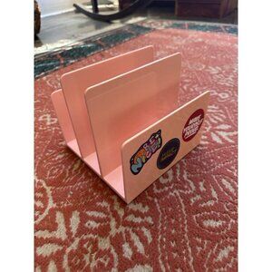 Pink Plastic File folder holder